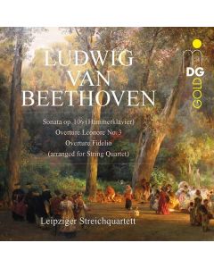 Ludwig van Beethoven (1770-1827) - Klaviersonate Nr.29 "Hammerklavier" (arrangiert für Streichquartett) CD