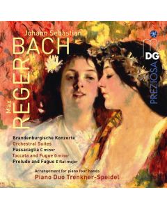 Johann Sebastian Bach (1685-1750) - Brandenburgische Konzerte Nr.1-6 für Klavier 4-händig CD