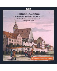 Johann Kuhnau (1660-1722) - Sämtliche geistliche Werke Vol.3 (Weihnachtskantaten) CD