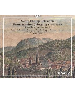 Georg Philipp Telemann (1681-1767) - Kantaten - Französischer Jahrgang 1714/1715 Vol.2 CD