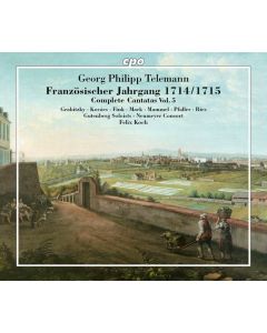 Georg Philipp Telemann (1681-1767) - Kantaten - Französischer Jahrgang 1714/1715 Vol.5 CD