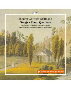Johann Gottlieb Naumann (1741-1801) - Lieder / Quartette Nr. 1, 5, 6 für Klavier, Flöte, Violine, Cello CD