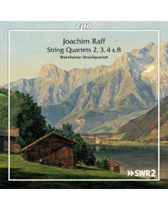 Joachim Raff (1822-1882) - Streichquartette Nr. 2-4, 8 CD