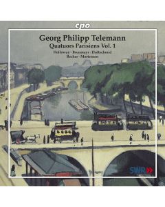 Georg Philipp Telemann (1681-1767) - Pariser Quartette Vol.1 CD