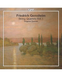 Friedrich Gernsheim (1839-1916) - Streichquartette Nr.1 c-moll op.25 & Nr.3 F-Dur op.51 CD
