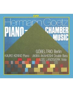 Hermann Goetz (1840-1876) - Kammer- und Klaviermusik CD