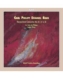 Carl Philipp Emanuel Bach (1714-1788) - Cembalokonzerte Wq 30,37,38 CD