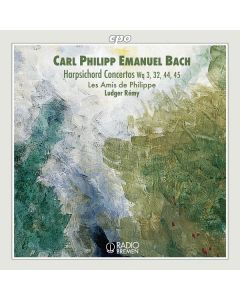 Carl Philipp Emanuel Bach (1714-1788) - Cembalokonzerte Wq 3,32,44,45 CD