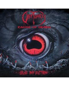 Obituary - Cause Of Death: Live Infection (Red Vinyl) LP