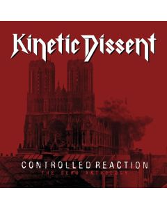 Kinetic Dissent - Controlled Reaction - The Demo Anthology (Clear Red W/ Black Smoke Vinyl) LP