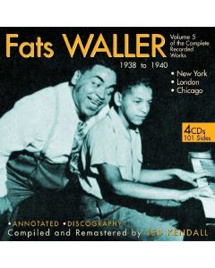 Fats Waller (1904-1943) - 1938 - 1940 Vol. 5 CD