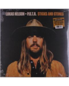 Lukas Nelson & Promise Of The Real - Sticks and Stones (Dark Blue W/ White Swirl Vinyl) LP