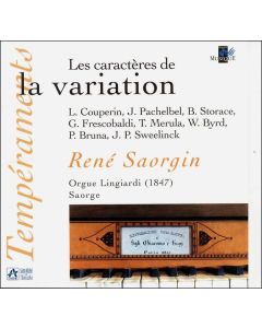 Rene Saorgin - Les Caracteres de la Variation CD
