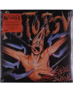 Autopsy - Severed Survival (35th Anniversary) (Limited Edition) (Red & Black Marbled Vinyl) LP