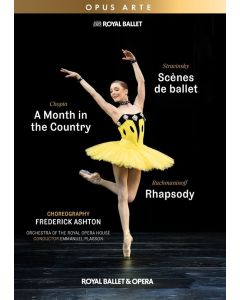 Royal Ballet - Scenes de ballet / A Month in the Country / Rhapsody DVD