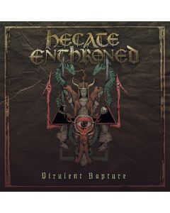 Hecate Enthroned - Virulent Rapture (Limited Edition) (Burnt Orange Vinyl) LP