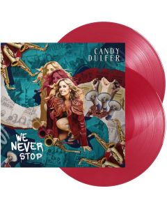 Candy Dulfer - We Never Stop (Limited Edition) (Red Transparent Vinyl) (+ Bonus Track) LP