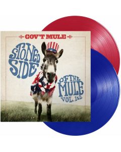 Gov't Mule - Stoned Side Of The Mule  Vol. 1 & 2 (Blue & Red Vinyl) LP