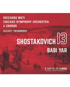 Dmitri Schostakowitsch (1906-1975) - Symphonie Nr.13 "Babi Yar" CD