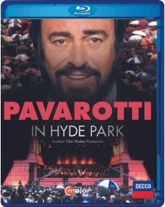 Pavarotti in Hyde Park London - 30.Juli 1991 BR