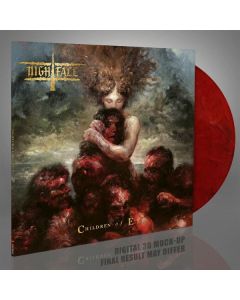 Nightfall - Children Of Eve (Limited Edition) (Transparent Red, White & Black Marbled Vinyl) LP