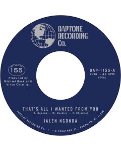 Jalen Ngonda - That's All I Wanted From You / So Glad I Found You SIN