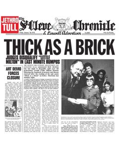 Jethro Tull - Thick As A Brick (180g) (Limited Edition) (Steven Wilson Stereo Mix) LP