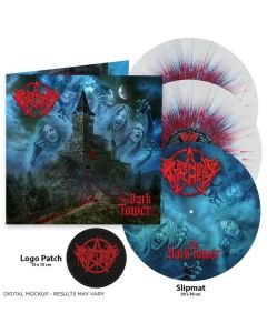 Burning Witches - The Dark Tower (Die Hard Edition) (White / Red / Blue Splatter Vinyl) LP