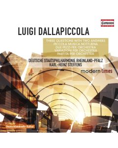 Luigi Dallapiccola (1904-1975) - Orchesterwerke "Modern Times" CD