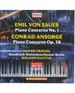 Conrad Ansorge (1862-1930) - Klavierkonzert op.28 CD