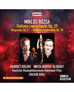 Miklós Rózsa (1907-1995) - Sinfonia concertante op.29 für Violine,Cello,Orchester CD