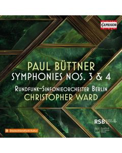 Paul Büttner (1870-1943) - Symphonien Nr.3 & 4 CD