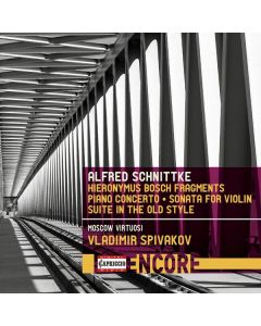 Alfred Schnittke (1934-1998) - Quasi una sonate für Violine & Kammerorchester CD