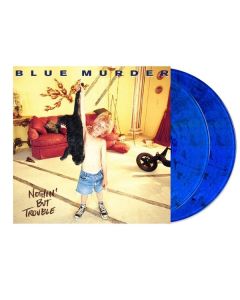 Blue Murder (John Sykes,Carmine Appice,Tony Franklin) - Nothin' But Trouble (remastered) (Blue/Black Cat Swirl Vinyl) LP