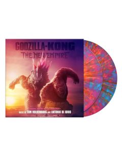 Tom Holkenborg - Godzilla X Kong: The New Empire (O.S.T) (180g) (Limited Edition) (Neon Pink & Blue Swirl With Orange & Pink Splatter Vinyl) LP