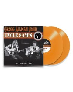 Gregg Allman - Live At Uncle Sam's Hull, MA - July 1, 1983 (Limited Numbered Edition) (Trippy Tangerine Vinyl) LP