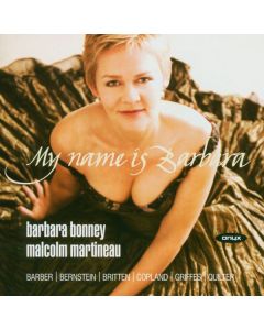 Barbara Bonney - My Name is Barbara CD