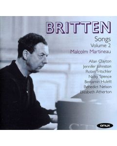 Benjamin Britten (1913-1976) - Songs Vol.2 CD