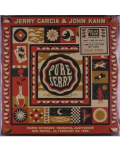 Jerry Garcia & John Kahn - Pure Jerry: Marin Veterans Memorial Auditorium 1986 (RSD Black Friday) (Limited Edition) (Gold Vinyl) LP