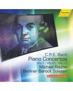 Carl Philipp Emanuel Bach (1714-1788) - Klavierkonzerte Wq.1,15,45 CD