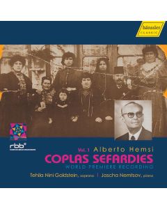 Alberto Hemsi (1898-1975) - Liederzyklus "Coplas Sefardies" Vol.1 CD