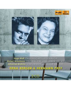 Erna Berger & Hermann Prey singen Wolf,Schumann,Brahms CD