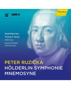 Peter Ruzicka - Hölderlin Symphonie für Bariton,Kammerchor,Orchester (Musiktheater in 4 Akten) CD