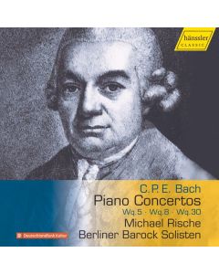 Carl Philipp Emanuel Bach (1714-1788) - Klavierkonzerte Wq.5,8,30 CD
