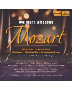 Wolfgang Amadeus Mozart (1756-1791) - 5 Mozart-Opern (Historische Einspielungen aus Wien 1955) CD