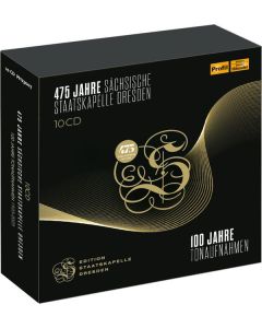Staatskapelle Dresden - 475 Jahre (100 Jahre Tonaufnahmen) CD