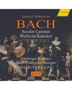Johann Sebastian Bach (1685-1750) - Die weltlichen Kantaten (Helmuth Rilling) CD