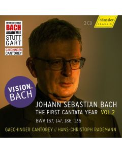 Johann Sebastian Bach (1685-1750) - Vision.Bach 2 - Kantaten vom Johannistag bis 8.Sonntag nach Trinitatis des 1.Leipziger Jahrgangs CD