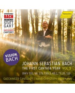 Johann Sebastian Bach (1685-1750) - Vision.Bach 3 - Kantaten vom 9.Sonntag nach Trinitatis bis zur Leipziger Ratswahl des 1.Leipziger Jahrgangs CD