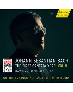 Johann Sebastian Bach (1685-1750) - Vision.Bach 5 - Kantaten von der Orgelweihe zu Störmthal (2. November) bis zum 1. Weihnachtsfeiertag des 1.Leipziger Jahrgangs CD